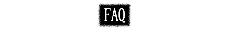 FAQ